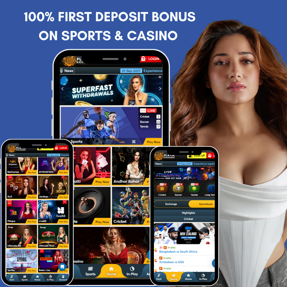 Playinexch - Premier Online Sports Betting and Live Casino Platform